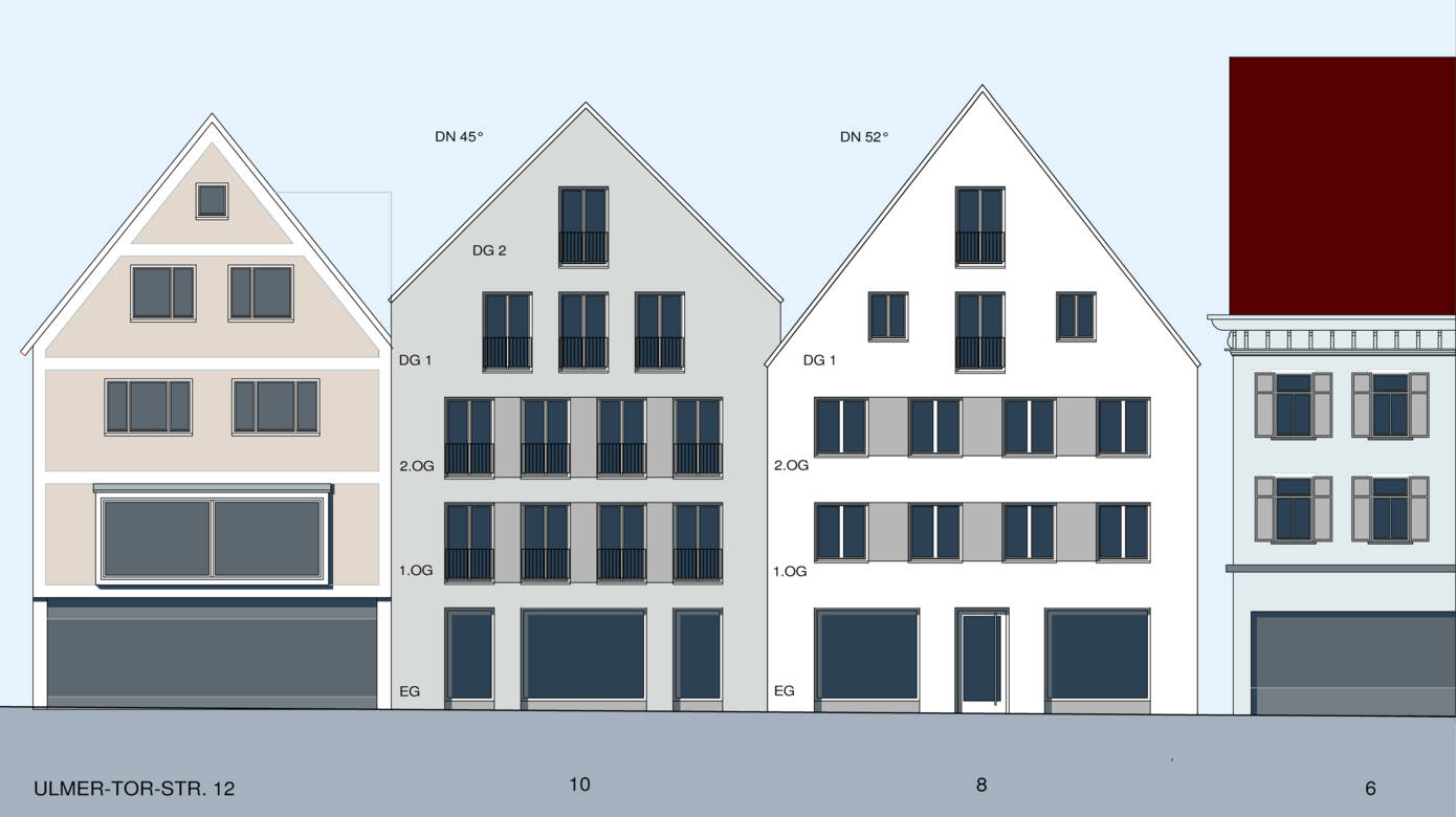 Ansicht Ulmer-Tor-Straße V4