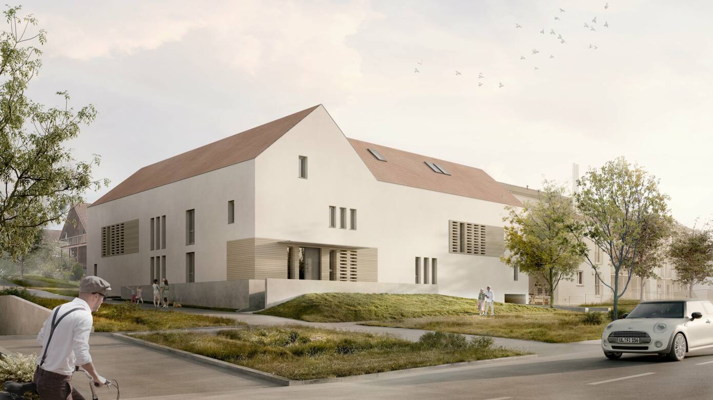 Seniorenwohnen in Einsingen (Rendering vizoom für die FIDES Gruppe)