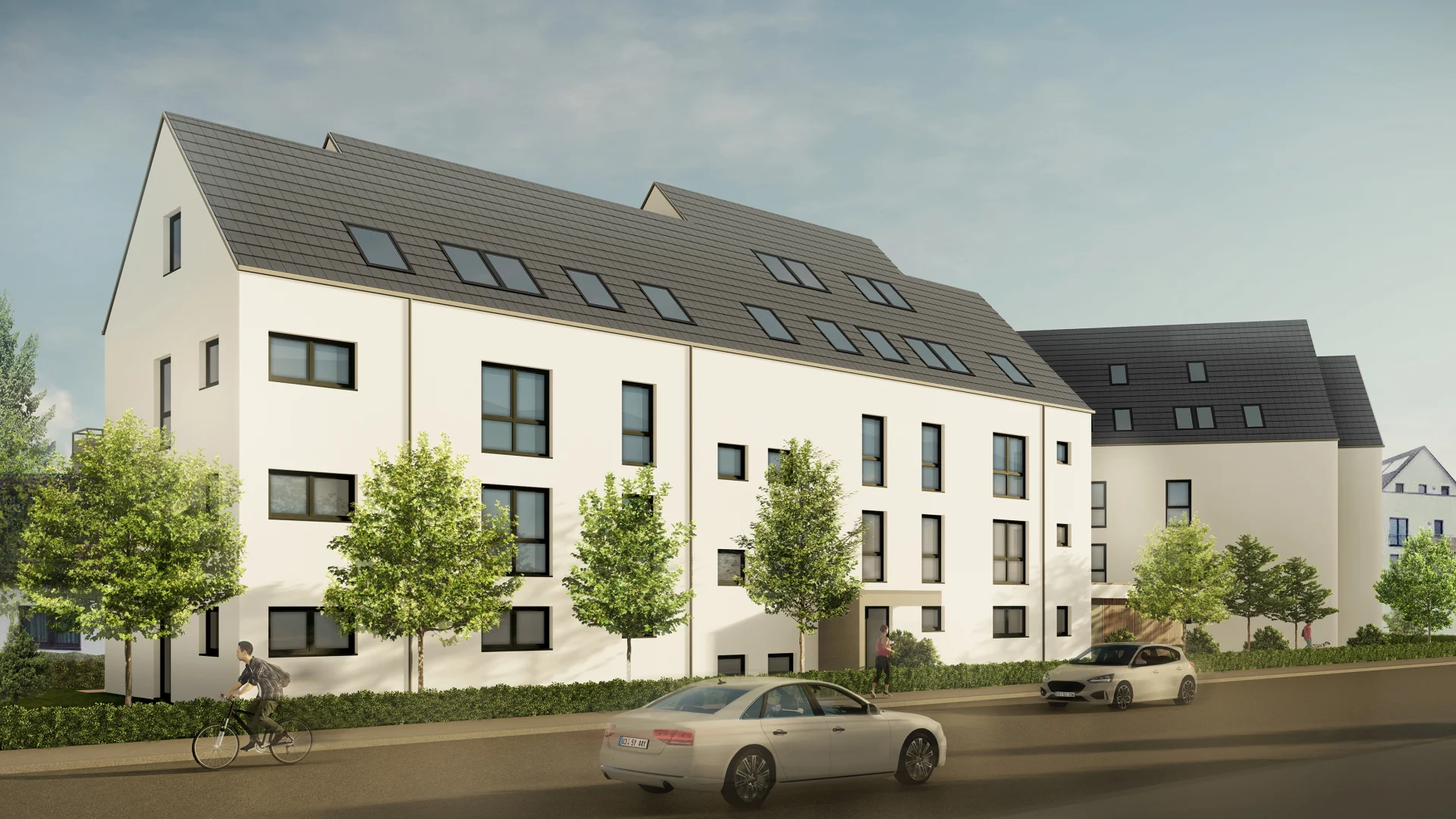 Fritschle Baut Ansicht Wohnanlage Illerkirchberg